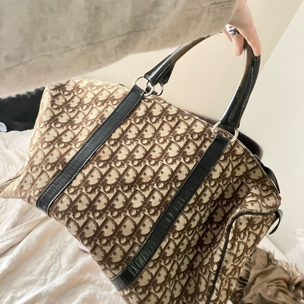 Dior Brown and Black Bag